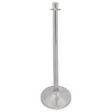 Stainless Steel Flat Top Barrier Post - S653 Bolero Barrier Systems Bolero   