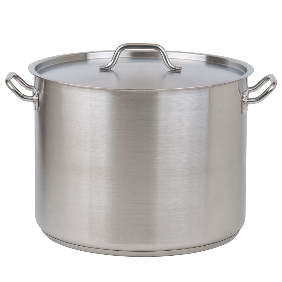 Empire Stainless Steel Stock Pot with Lid 50 Litre - B05637