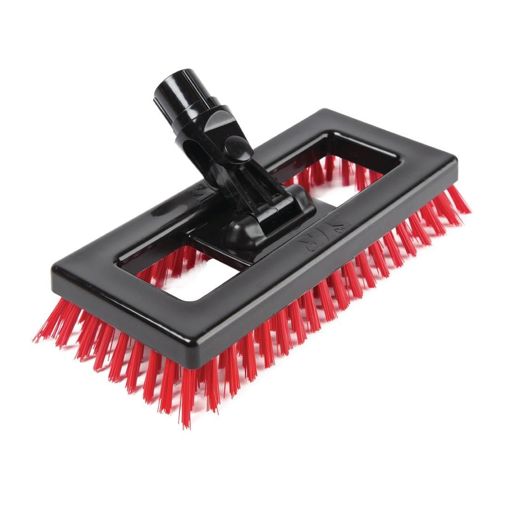 SYR Deck Scrubber Brush Red - DL939 Deck Scrubbers Scot Young   