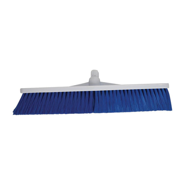 SYR Hygiene Broom Head Soft Bristle Blue - L869 Broom Heads Scot Young   