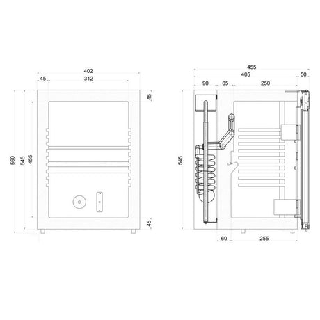 Tefcold Minibars - TM42 Minibars Tefcold   