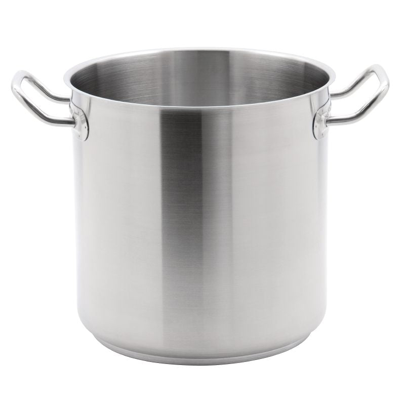 Vogue Deep Stockpot 35.5Ltr - T555 Stock Pots Vogue   