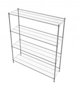 Empire 4 Tier Wire Racking Shelving Kit 1500mm Wide - RACK-1500 Chrome Wire Shelving and Racking Empire   